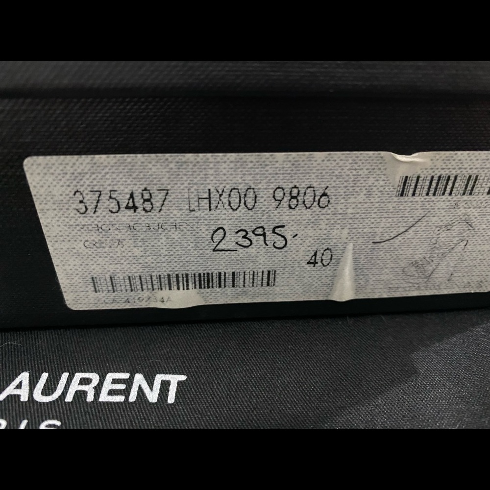 Saint Laurent Beige Python Bianca 105 Sandal - image 3